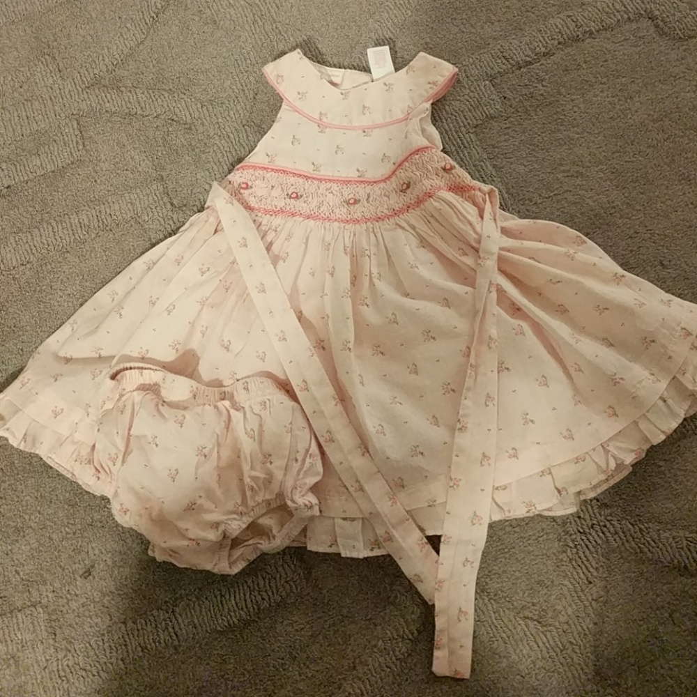 ❤ Adorable 3-6 M Baby Girl Light Pink Dress❤